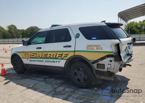 2019 Ford Explorer Police Interceptor from USA, damaged, VIN 1FM5K8AR5KGA62897
